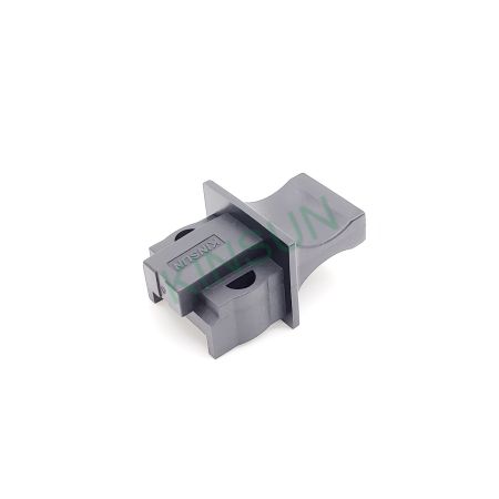 RJ Jack Dust Plug - The particular two half-round shape holes bring the plug great retention force when fits into the RJ Jack.